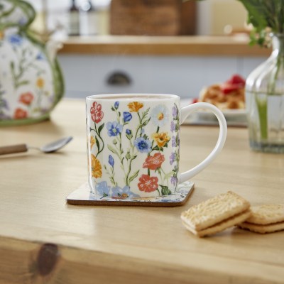 Ulster Weavers Cottage Garden New Bone China Mug
