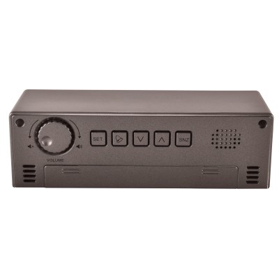 Acctim Karminski Reflection LCD clock in Grey