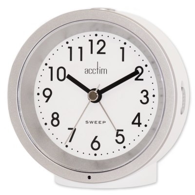 Acctim Caleb Smartlite alarm clock in White