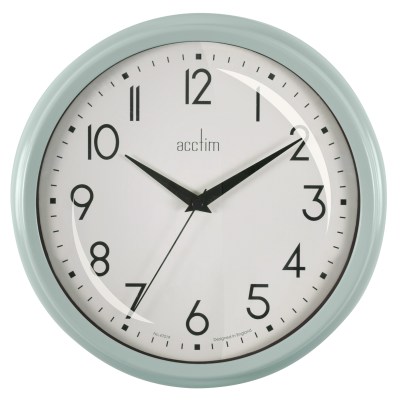Acctim Elodie 26cm Retro wall clock in Grey