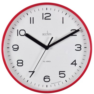 Acctim Runwell wall clock in Shiraz