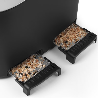 Salter Skandi 4-Slice Toaster Black