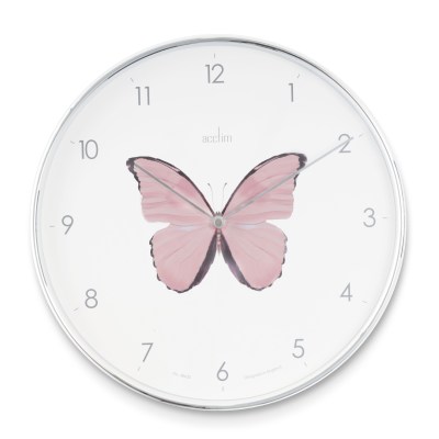 Acctim Society Butterfly 30cm wall clock