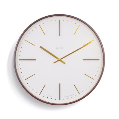 Acctim Knoll 53cm Dark Wood wall clock