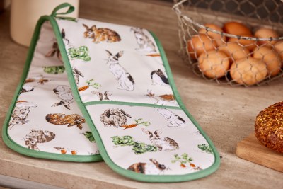 Ulster Weavers Rabbit Patch Double Oven Glove