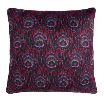 LLB Dandy Peacock Plum 55x55cm Cushion Cover