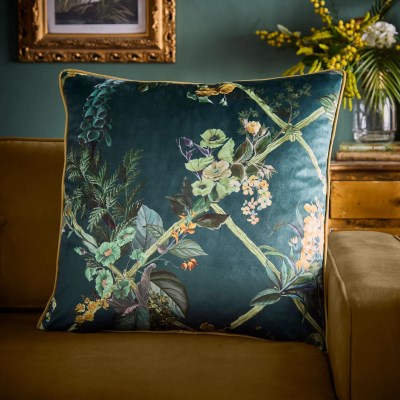LLB Cotswold Fantasia Dawn Green 55x55cm Cushion Cover
