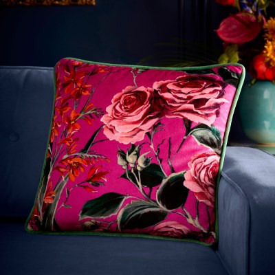 LLB Cotswold Fantasia Dawn Pink 43x43cm Cushion Cover