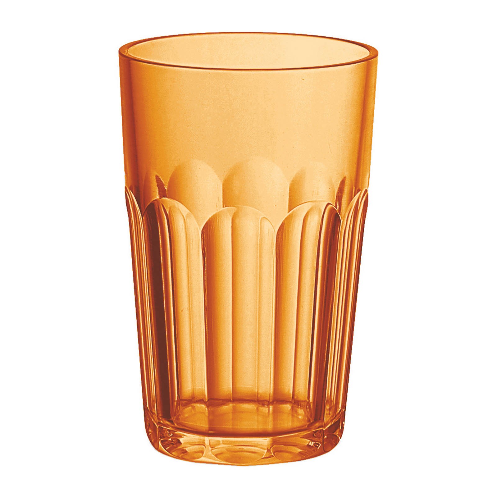 Guzzini Happy Hour Tall Ground Tumbler Orange 420ml |Kerr Cowan