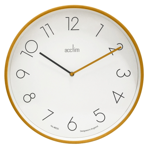Acctim Kista 40cm wall clock in Dijon