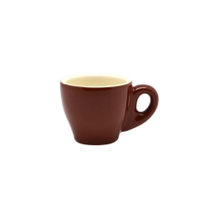 Rockingham Brown Espresso Tulip Cup 85ml |Kerr Cowan