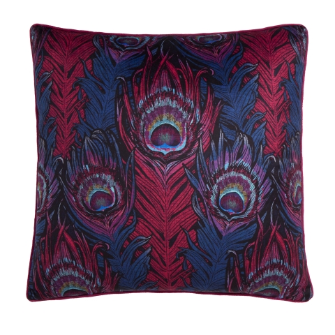 LLB Dandy Peacock Plum 55x55cm Cushion Cover