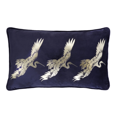 LLB Qing Navy 28x48cm Cushion Cover