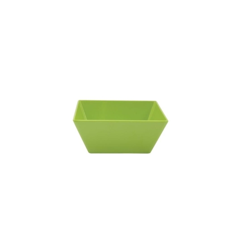 Ryner Melamine Square Bowl Lime 24x24x10cm