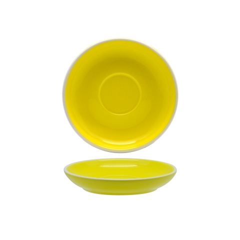 Rockingham Yellow Espresso Saucer 12cm