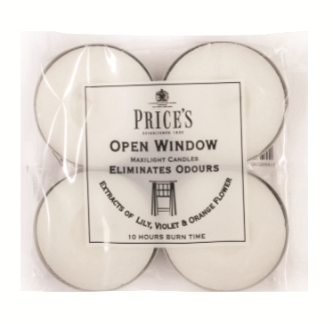 Prices Open Window Fresh Air Maxi Tealight 4pk